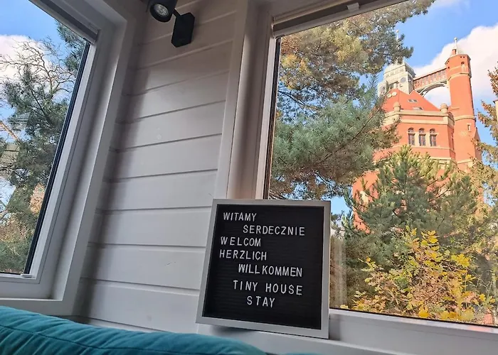 Tinyhouse Under Watertower Semesterbostad *