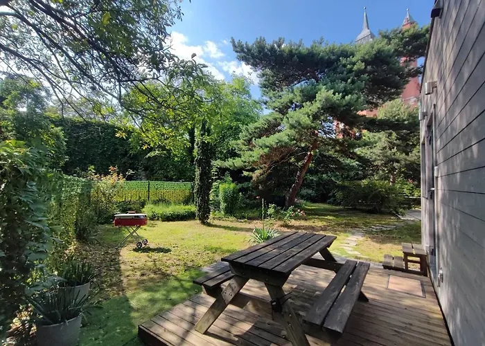 Semesterbostad Tinyhouse Under Watertower Wrocław