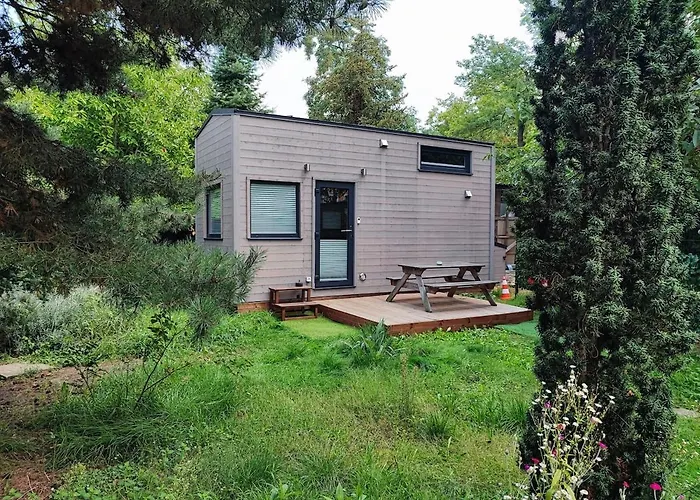 Tinyhouse Under Watertower Semesterbostad